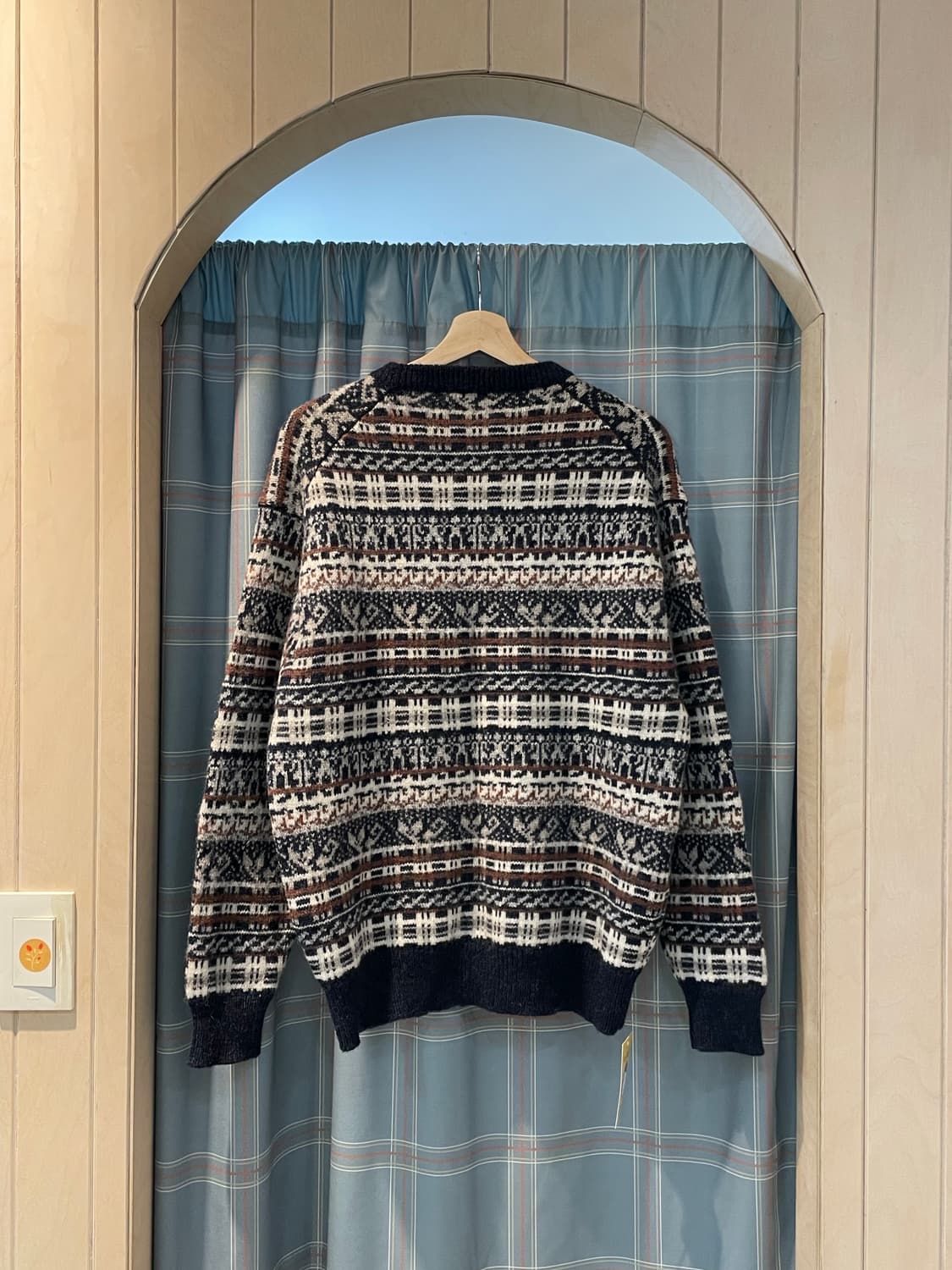 일본빈티지 페어아일 그래놀라 울니트 상품이미지5