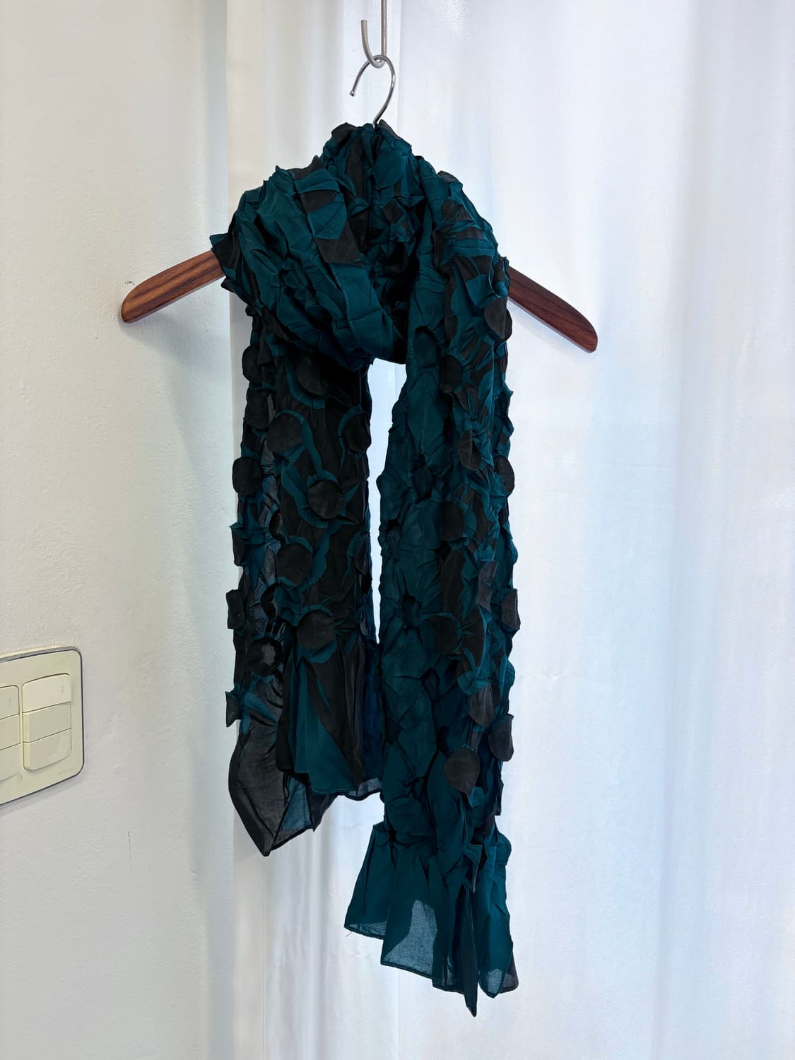 플리츠 주름 유니크 키치 페어리 괴짜 롱 머플러 스카프  JPN 상품이미지1