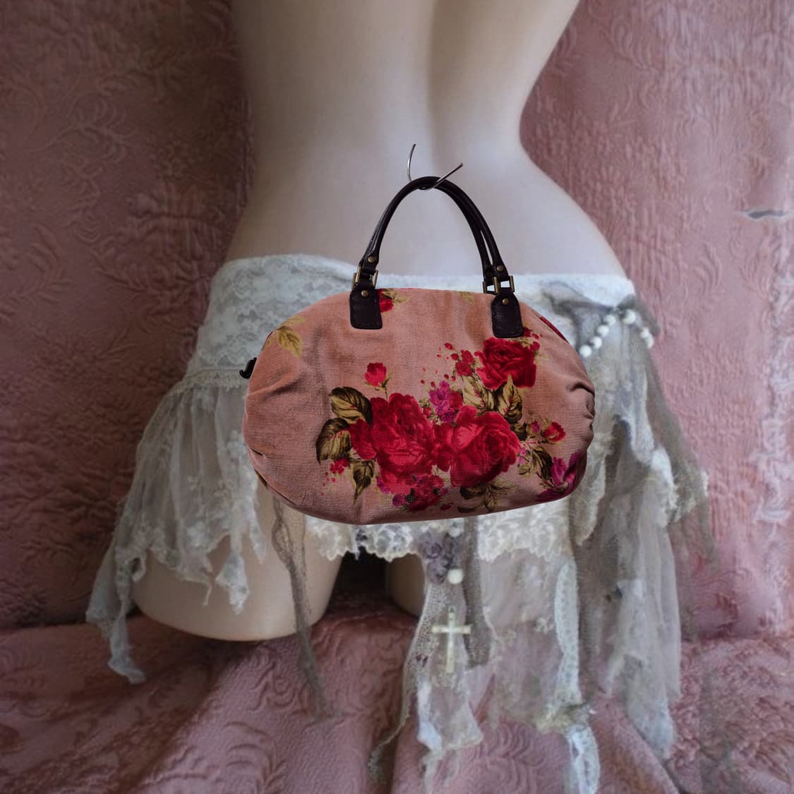 Vintage Rose retro floral Bag 상품이미지2