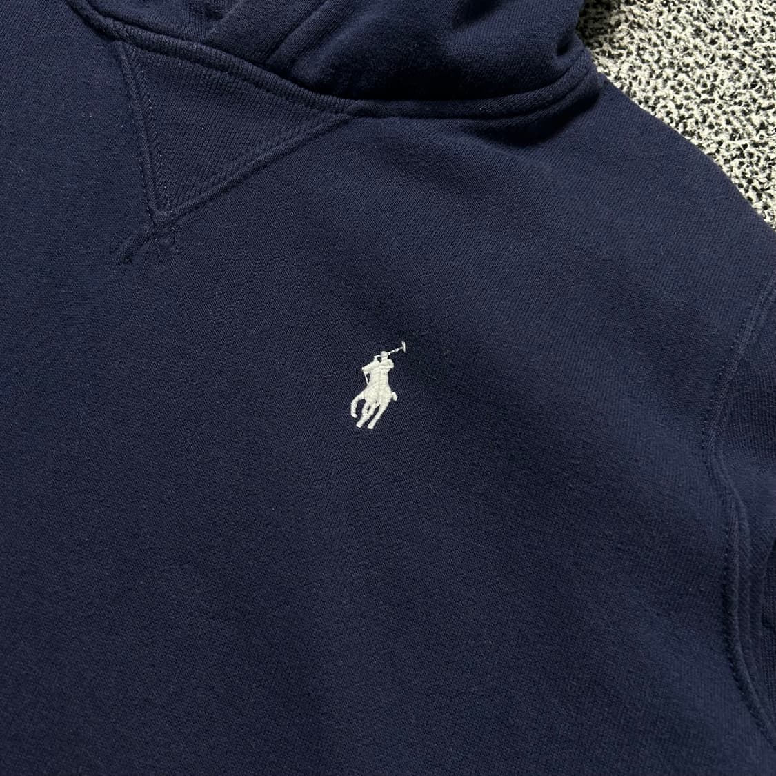 폴로 랄프로렌(POLO RalphLauren) 네이비 포니 로고 후드티 상품이미지4