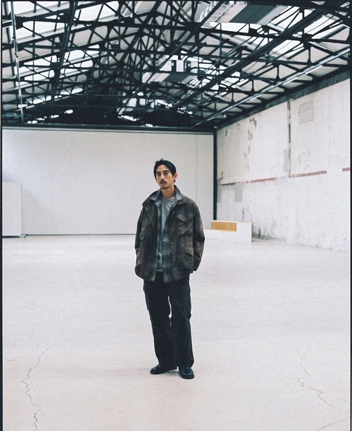 아워셀브스 25FW 빈티지 워시드 밀 자켓 모카 2사이즈 판매 상품이미지4