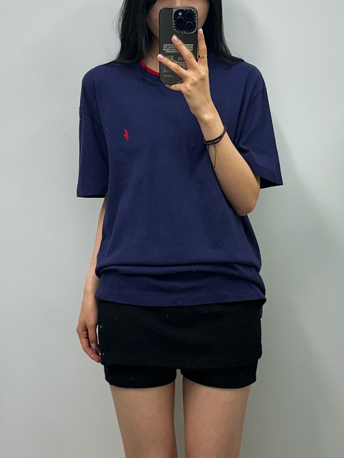 폴로 랄프로렌 퍼플 반팔 티셔츠 상품이미지1
