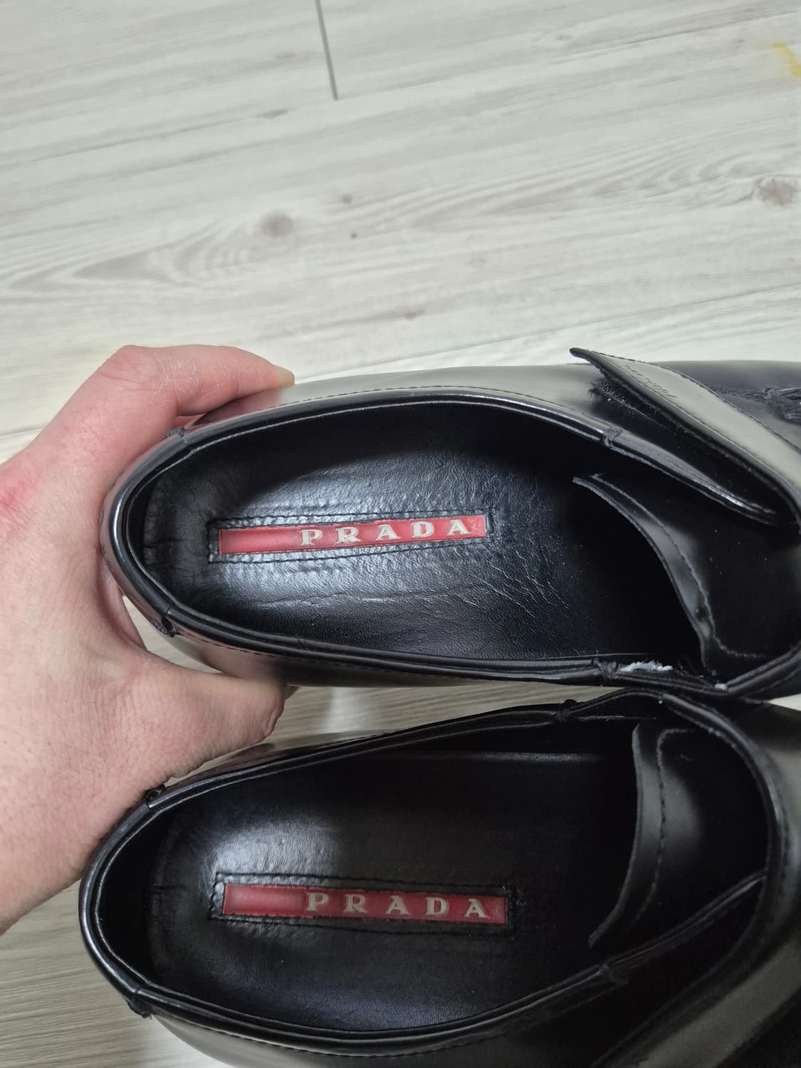 프라다 스포츠 스트랩 로퍼 UK 9 280 상품이미지5