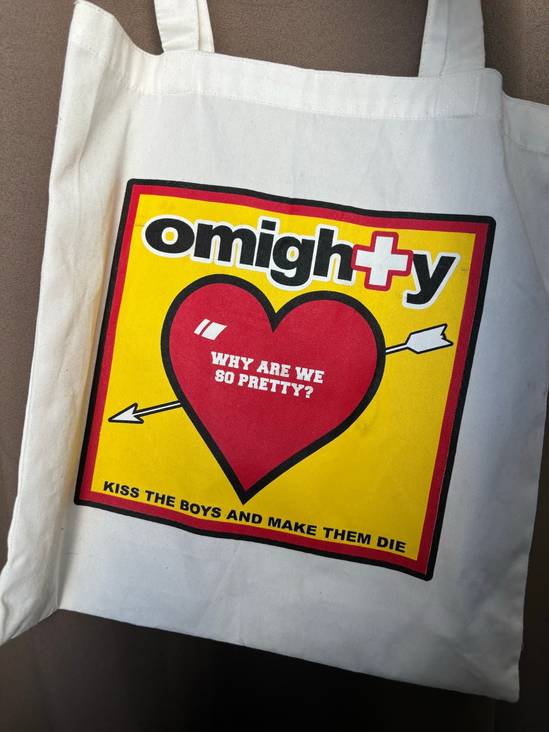 오마이티 하트 에코백 상품이미지1