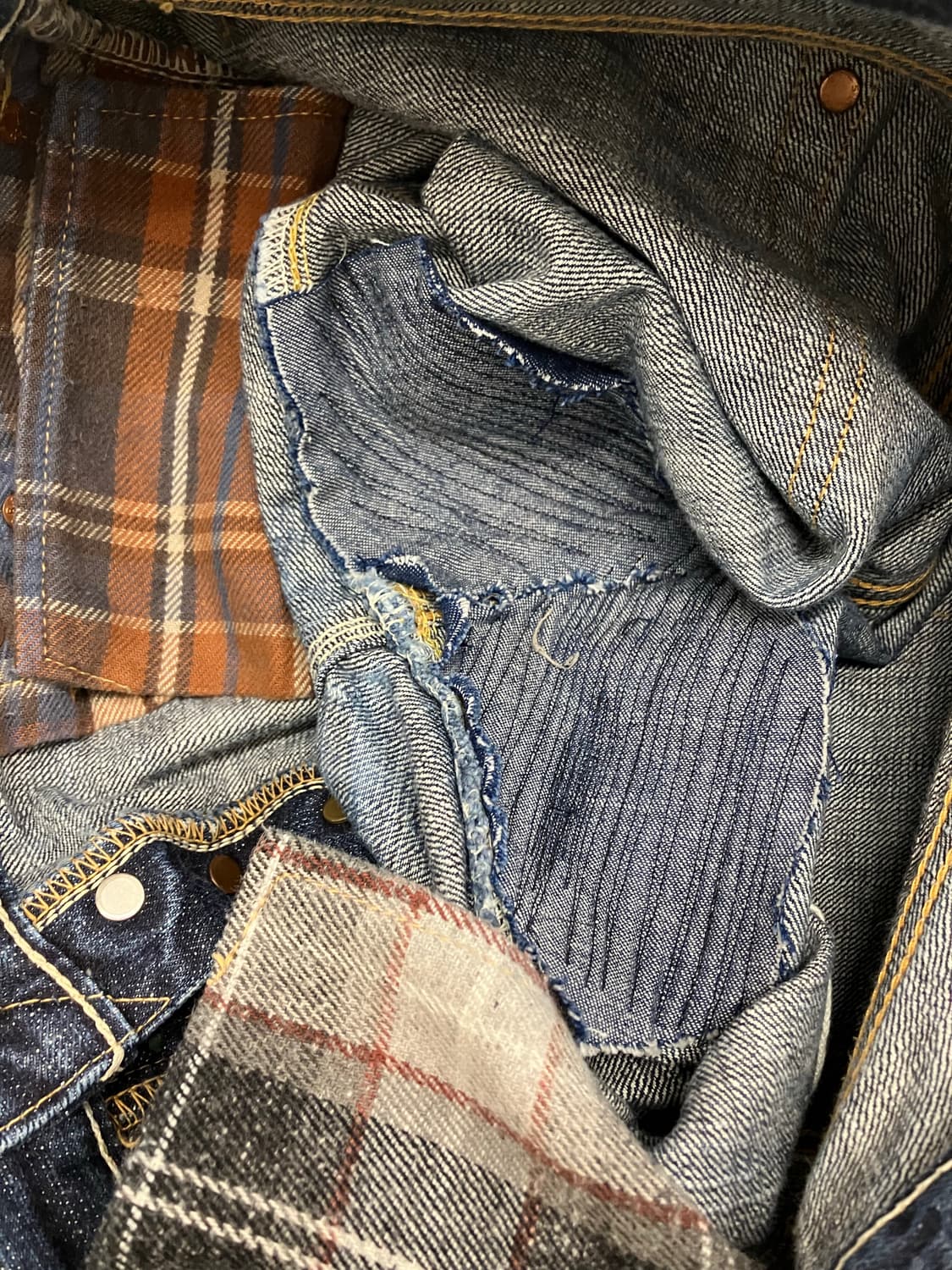 N26 페로우즈 421 셀비지 데님 팬츠 청바지 상품이미지5