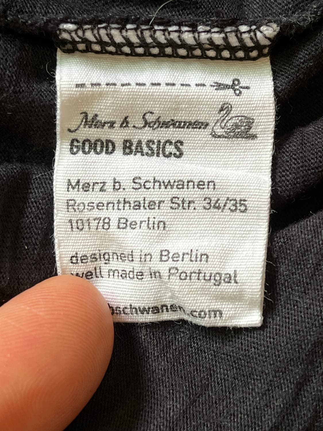 Merz b. Schwanen LOOPWHEELED CREWNECK  상품이미지10