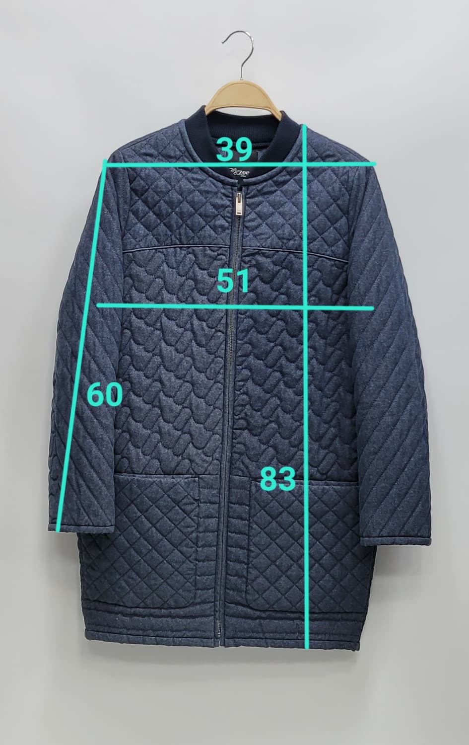 ZOOC 주크 퀼팅 롱 점퍼 자켓 / 여 55
 상품이미지10