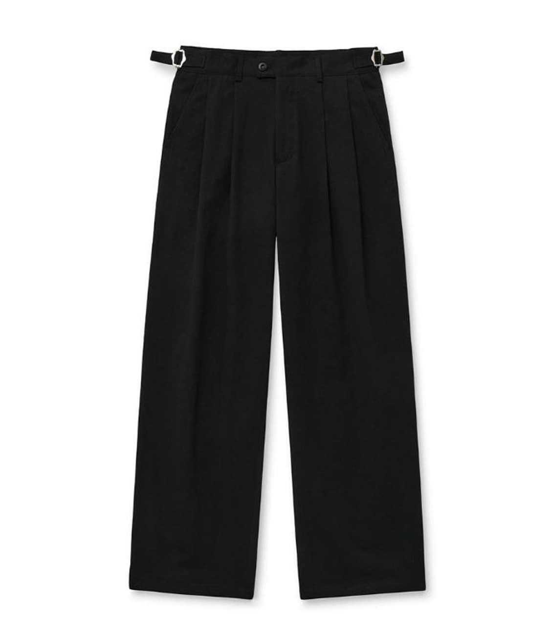 새제품 2사이즈) 노운 와이드 치노 블랙 상품이미지1