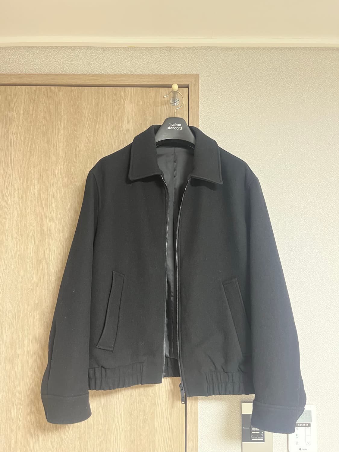 무탠다드 울 블렌드 블루종 L 상품이미지1