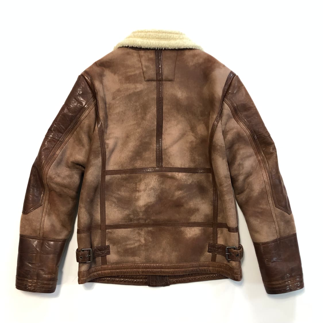 시리즈 B-3 레더 무스탕 자켓 상품이미지3