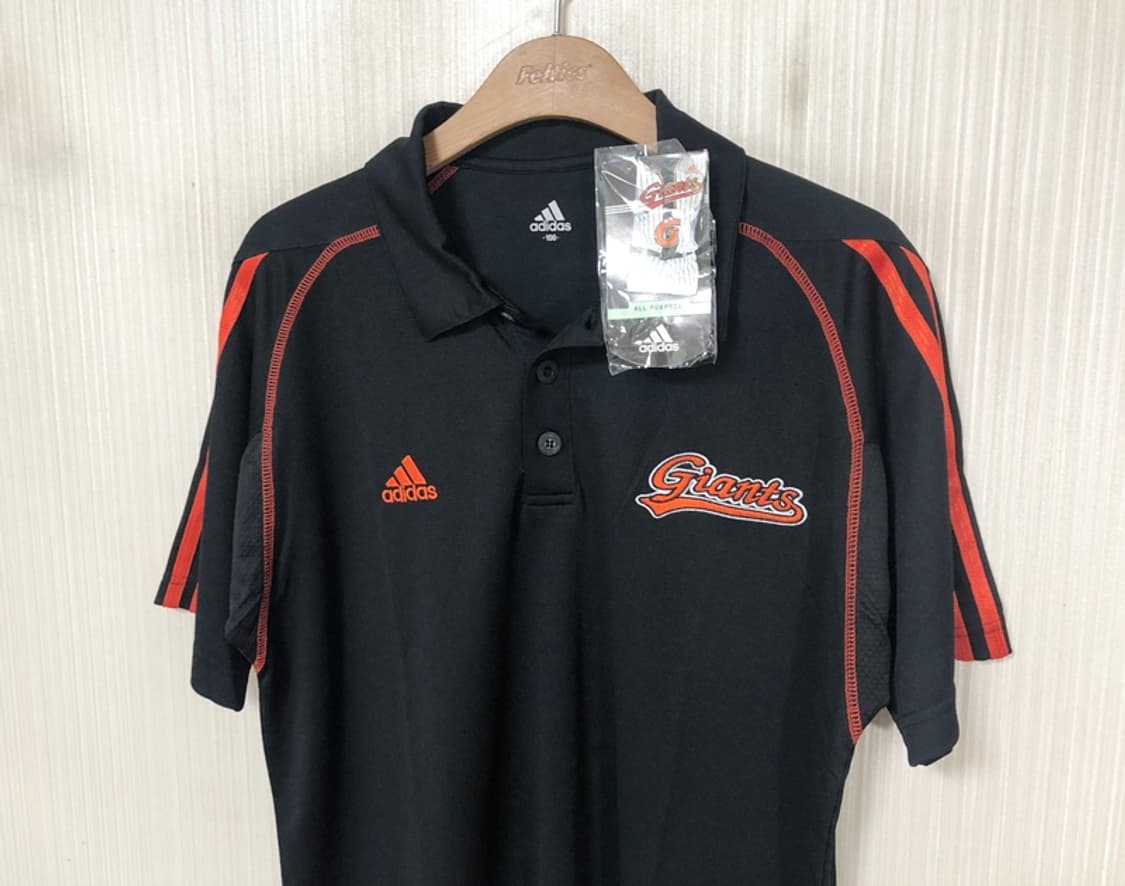 KBO 아디다스 롯데자이언츠 베이스볼 폴로티셔츠 100 상품이미지6