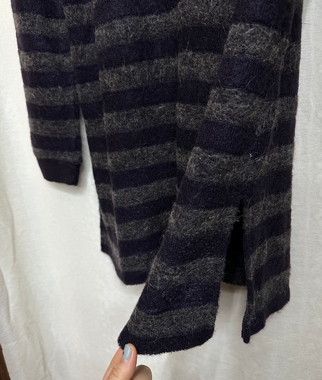 s.mile purple  knit 상품이미지4