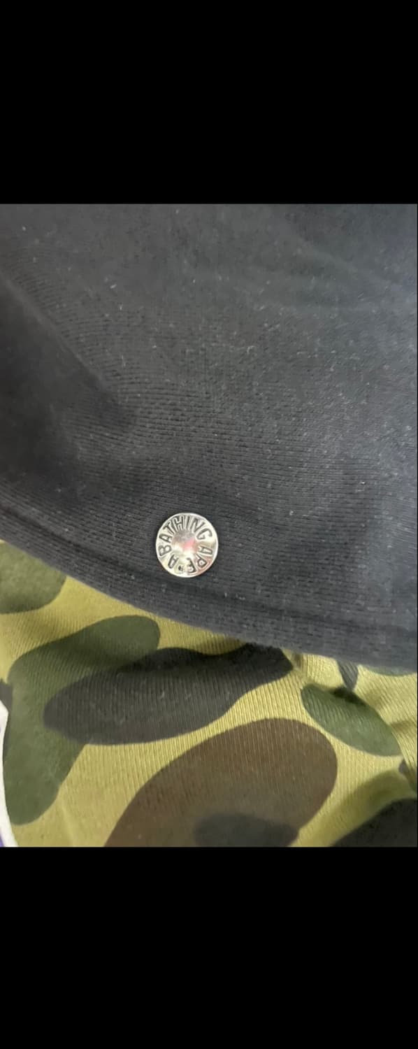 한국유일매물 희귀)베이프X언리밋 콜라보 더블샤크 후드집업 상품이미지10