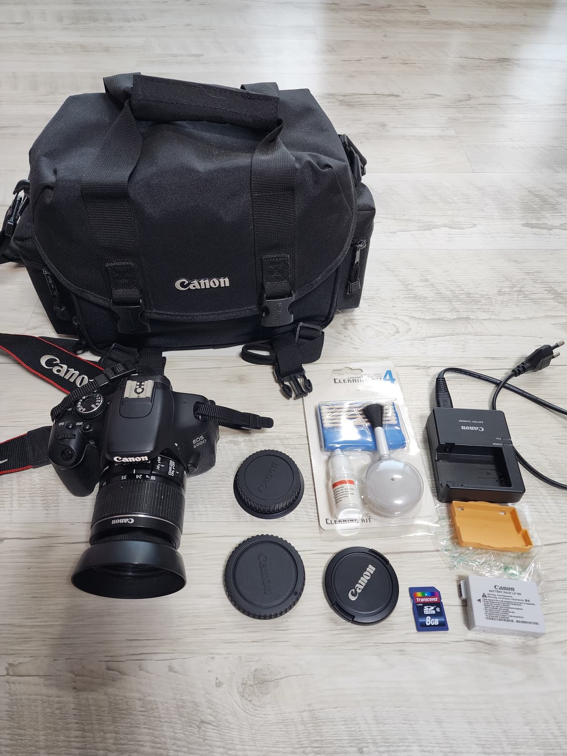 캐논 EOS 600D 번들렌즈(efs 18-55mm)셋 팜  상품이미지1