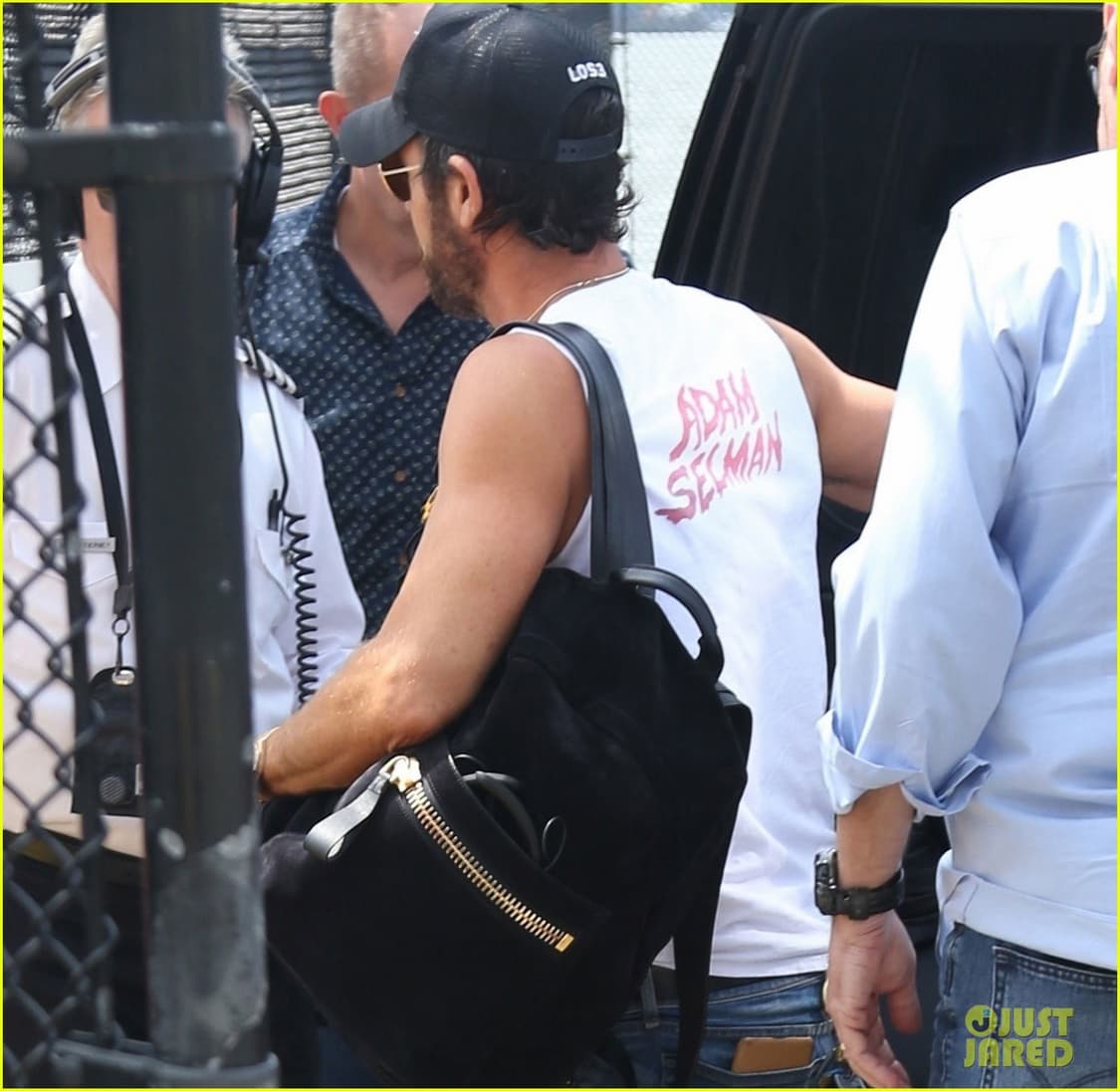 톰포드 스웨이드 블랙 스웨이드 버클 백팩 상품이미지1