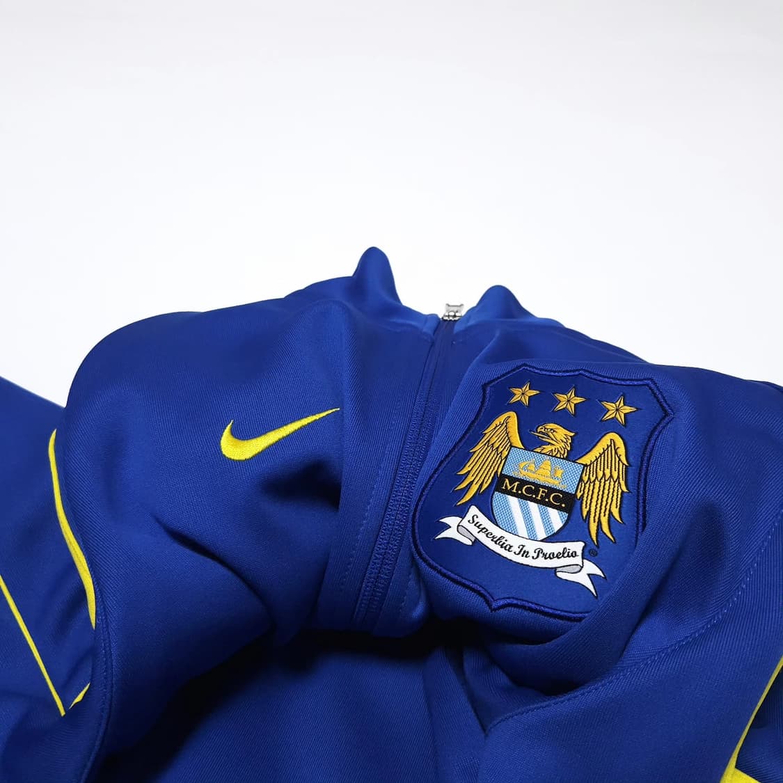 나이키 14-15 맨체스터시티 어센틱 트랙탑 져지 자켓 상품이미지4