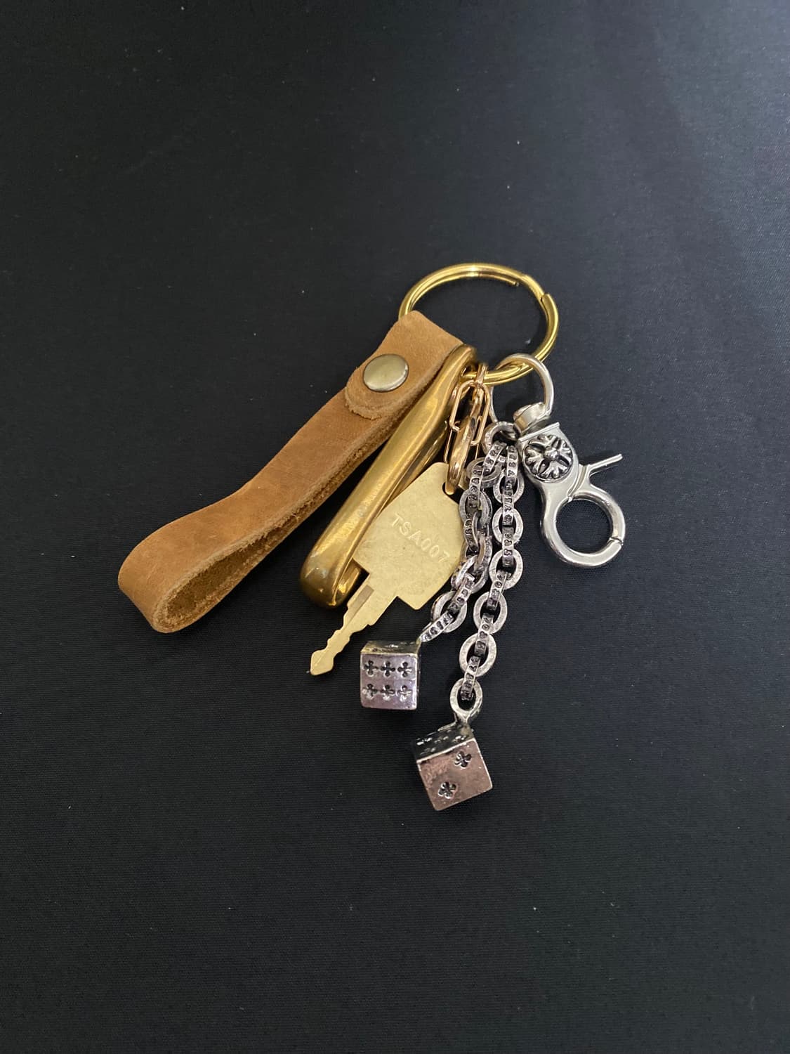 황동 2way 키링 상품이미지1