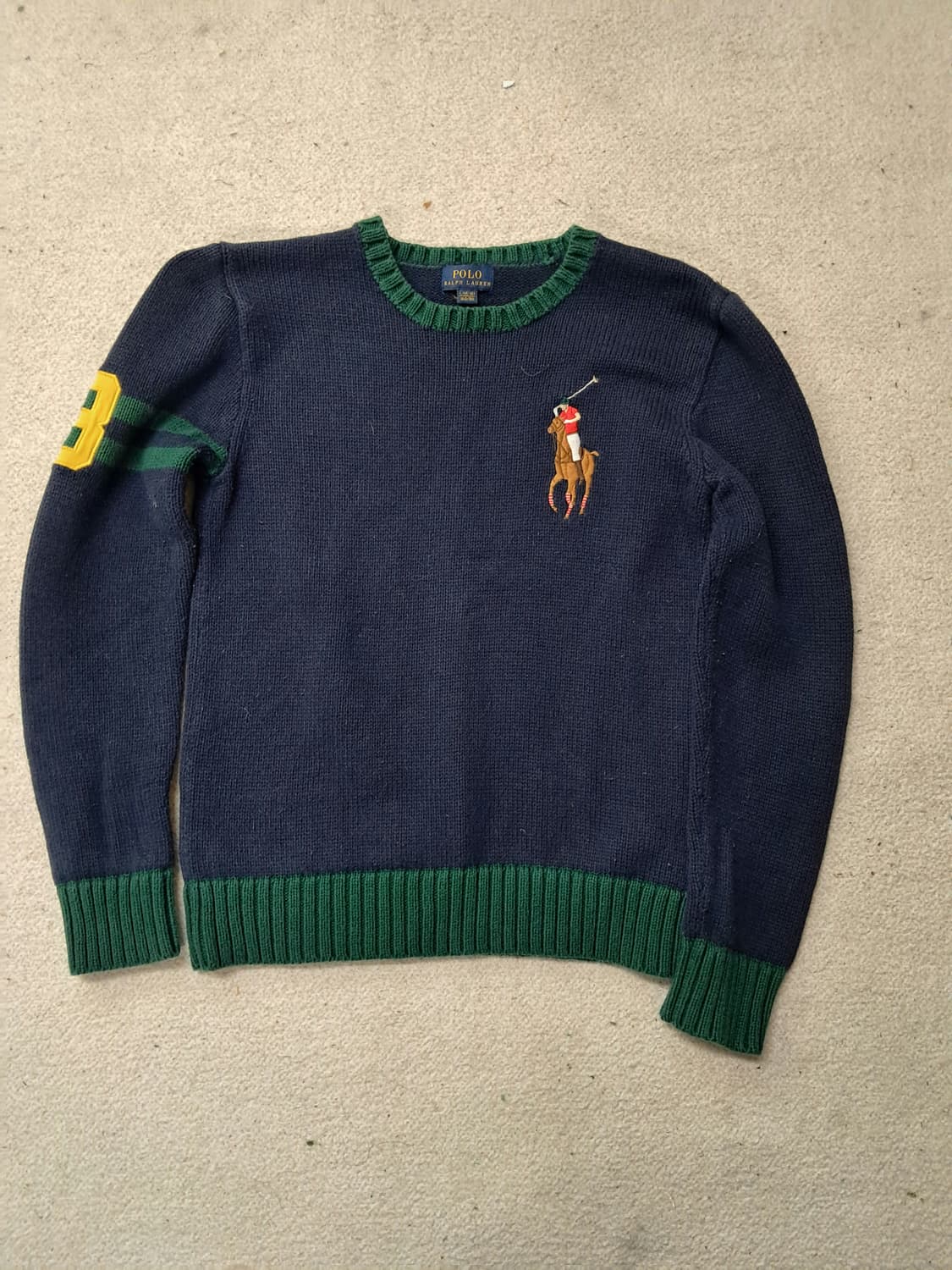 폴로빅포니 니트 상품이미지1