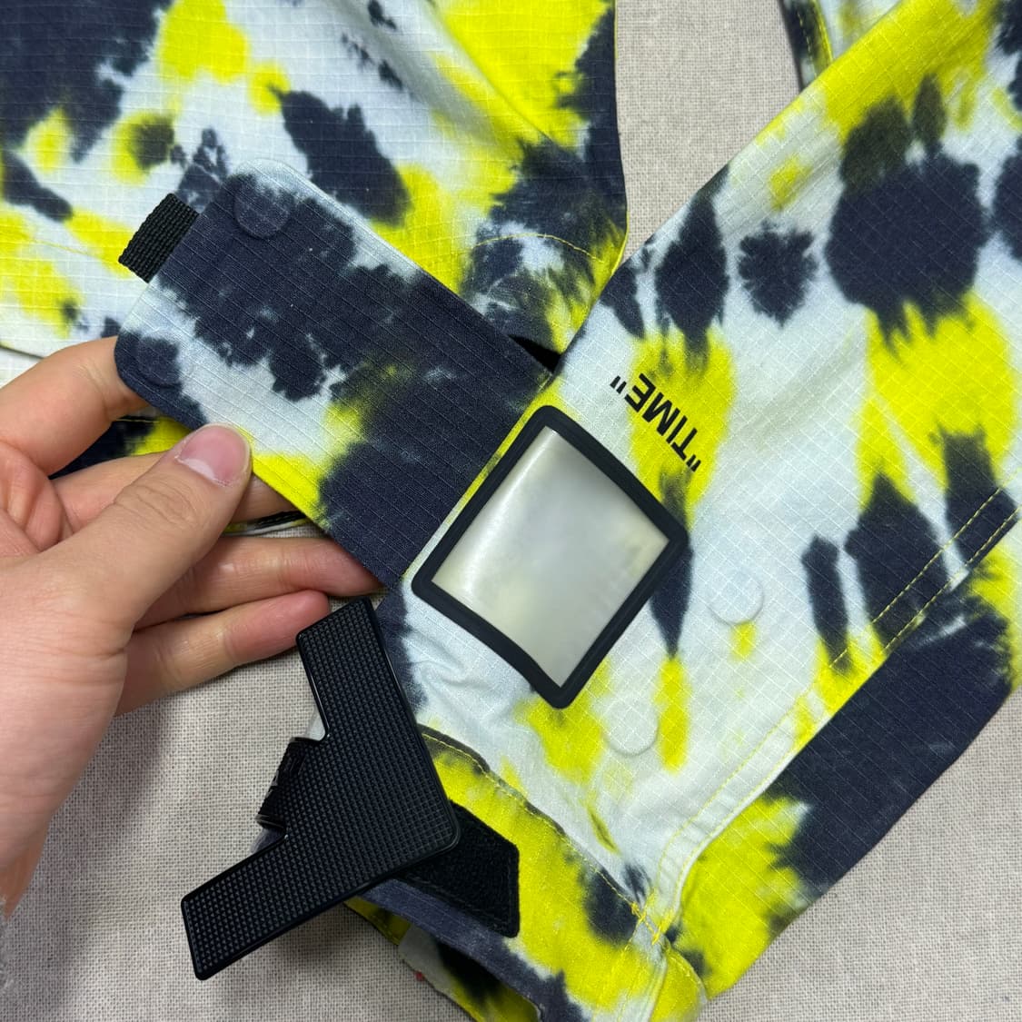 나이키 오프화이트 버질아블로 타이다이 크롭 자켓 XS 상품이미지5