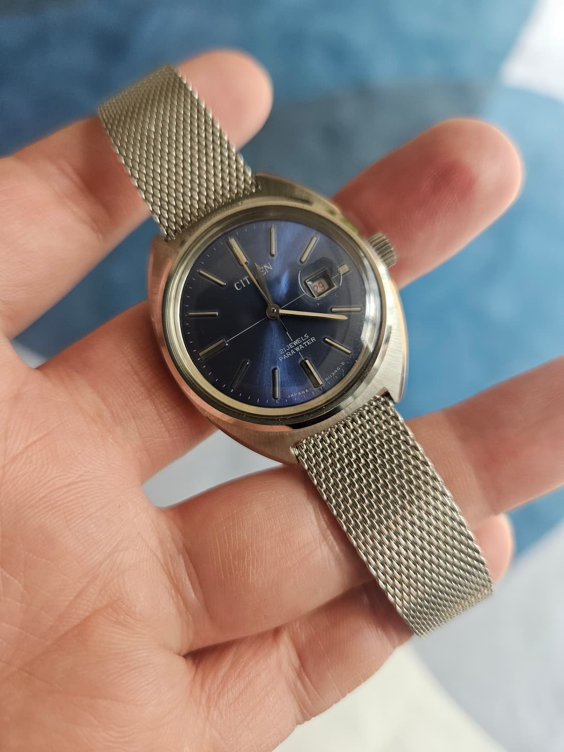 1971s 시티즌 파라워터 오토매틱 빈티지 시계 상품이미지2