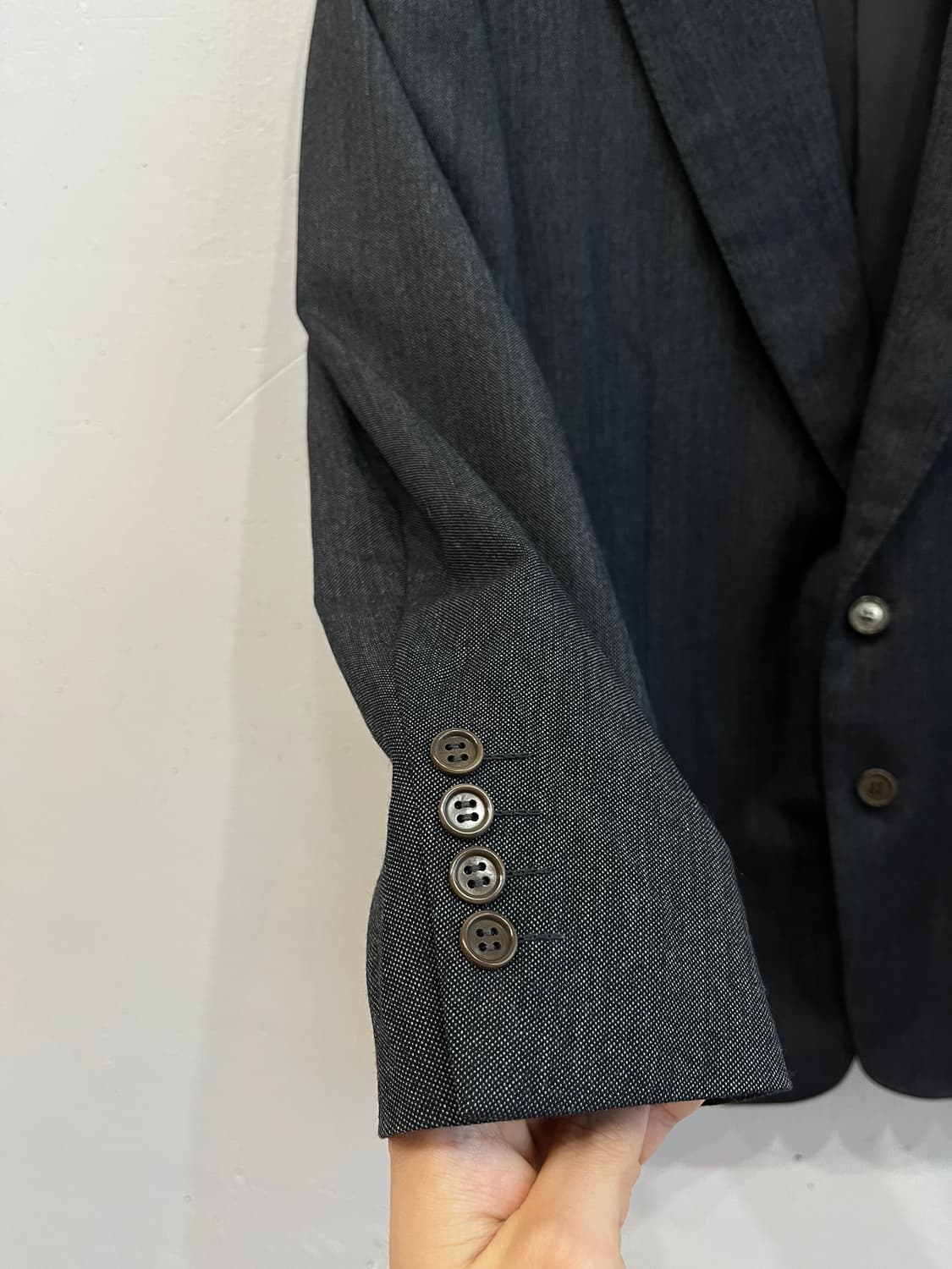 LANVIN 랑방 퓨어울 블레이저 테일러드 자켓 Made in ITALY 상품이미지6