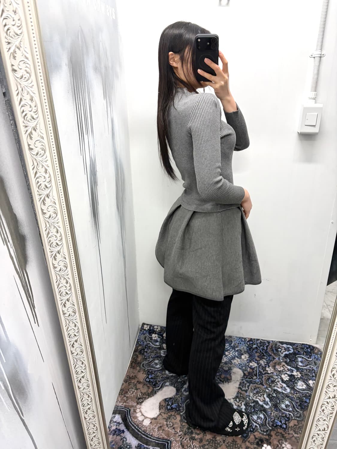 Gray dress 상품이미지4