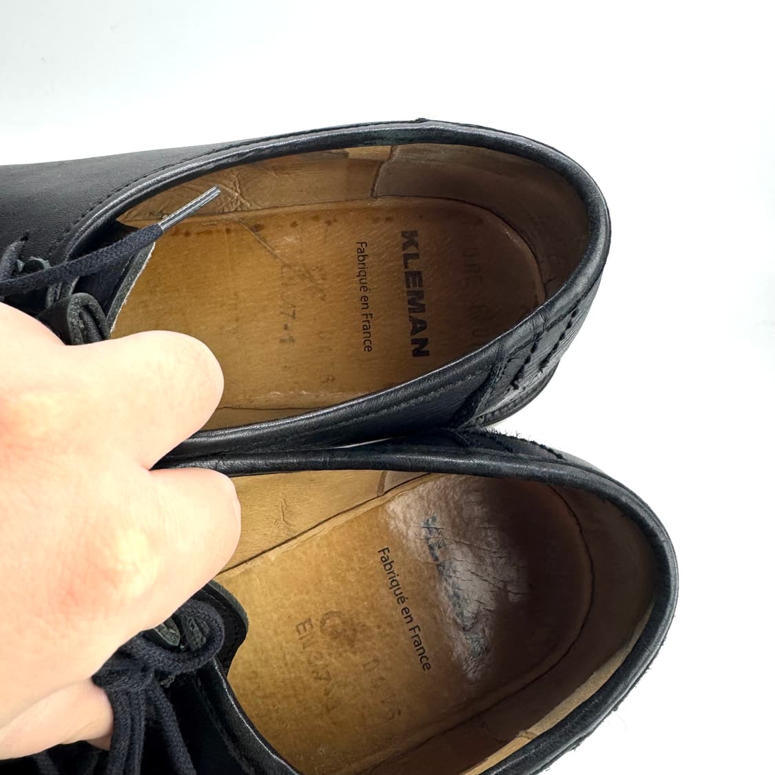 260) 클레망 파드레 블랙 레더 로퍼 상품이미지8