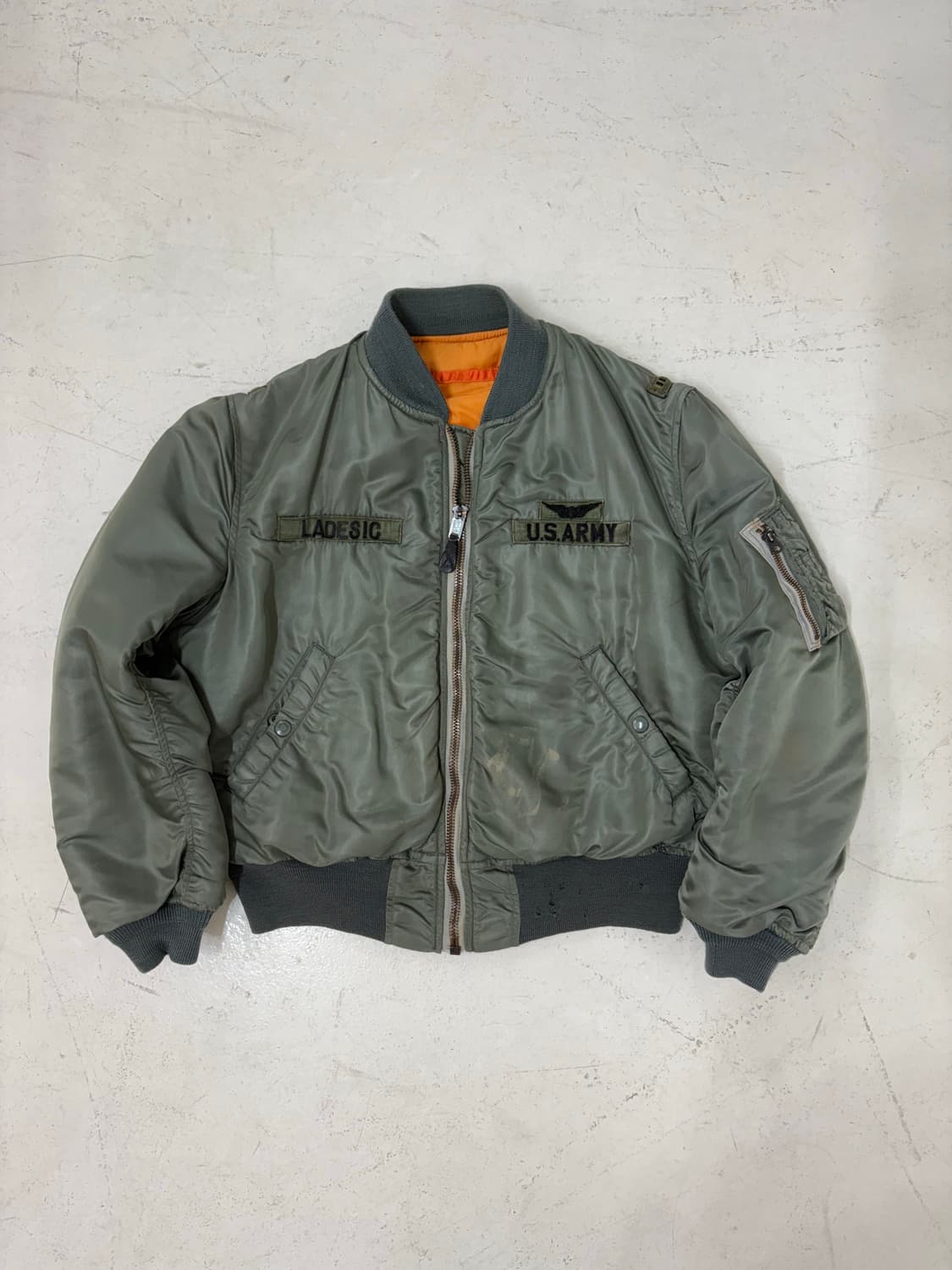 Rare!!! 60;s USAF MA-1 Flight Jacket. 상품이미지1