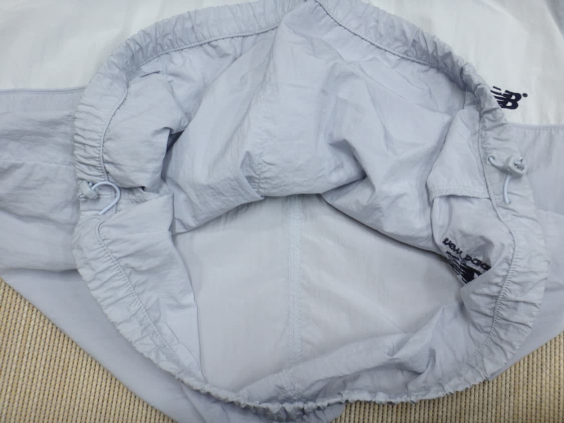 (95) 뉴발란스 남성 배색 반팔 아노락자켓 블루 상품이미지7