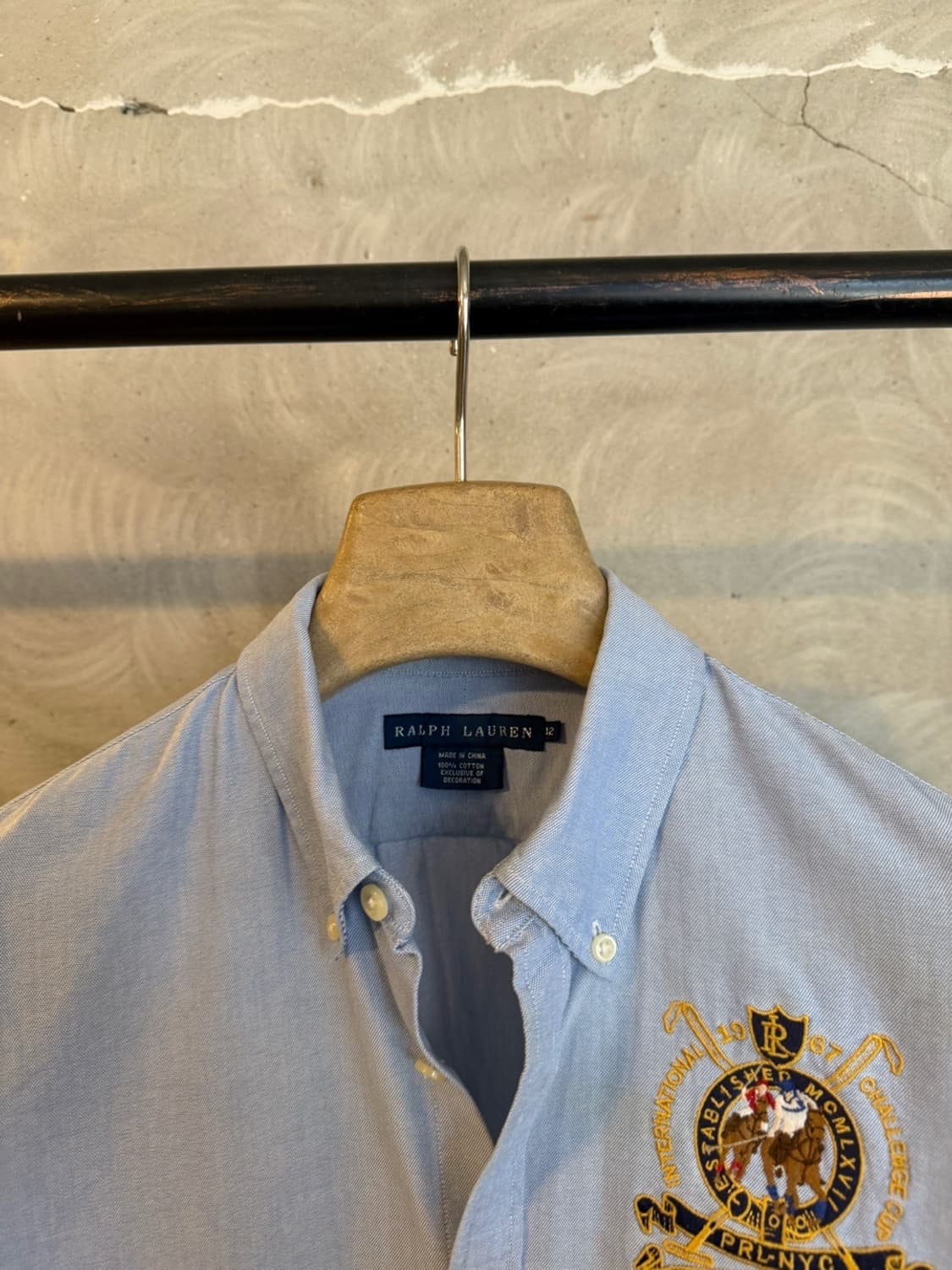 랄프로렌 와펜 버튼다운 셔츠 55 상품이미지5