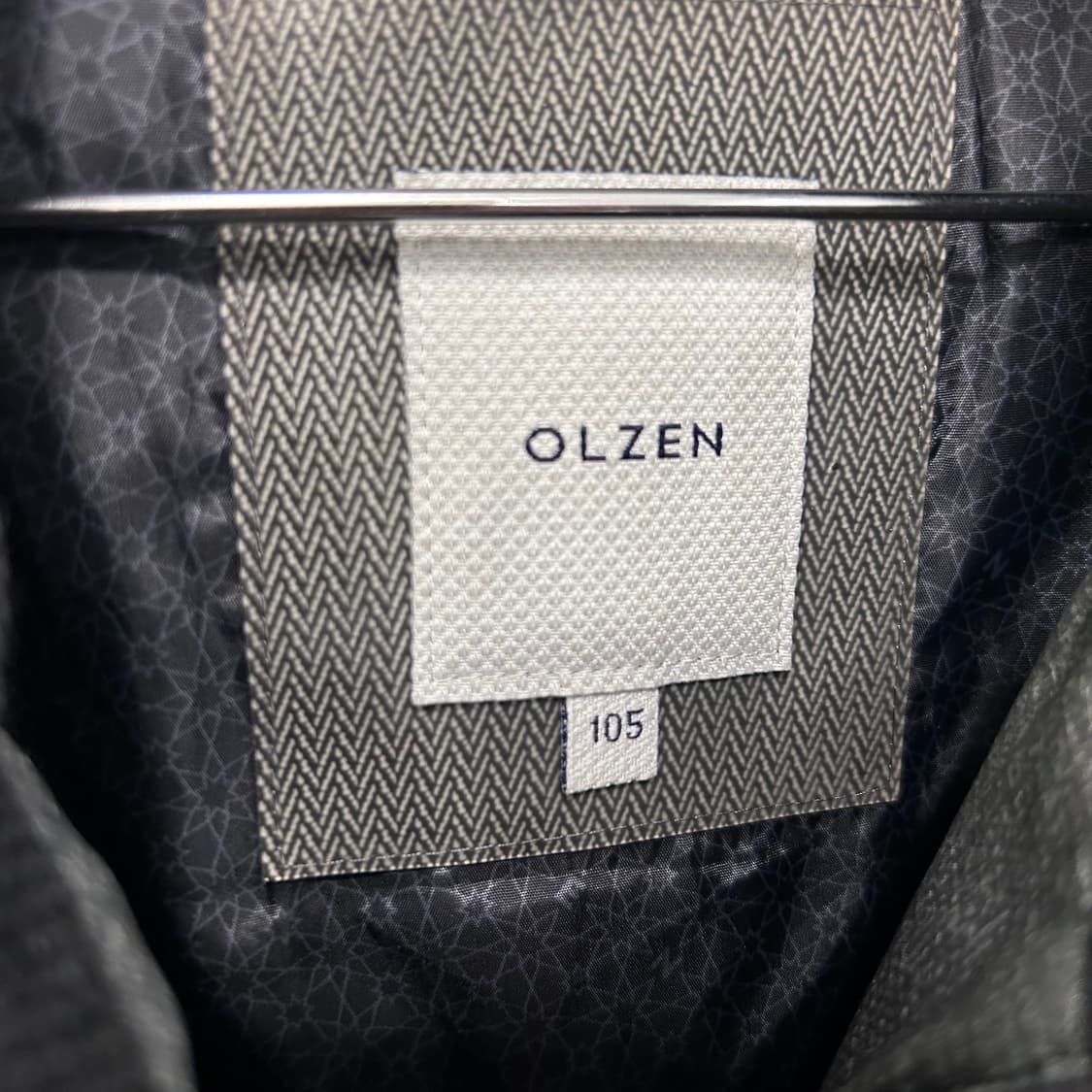 올젠 구스다운 차이나카라 누빔 퀼팅 자켓 상품이미지3