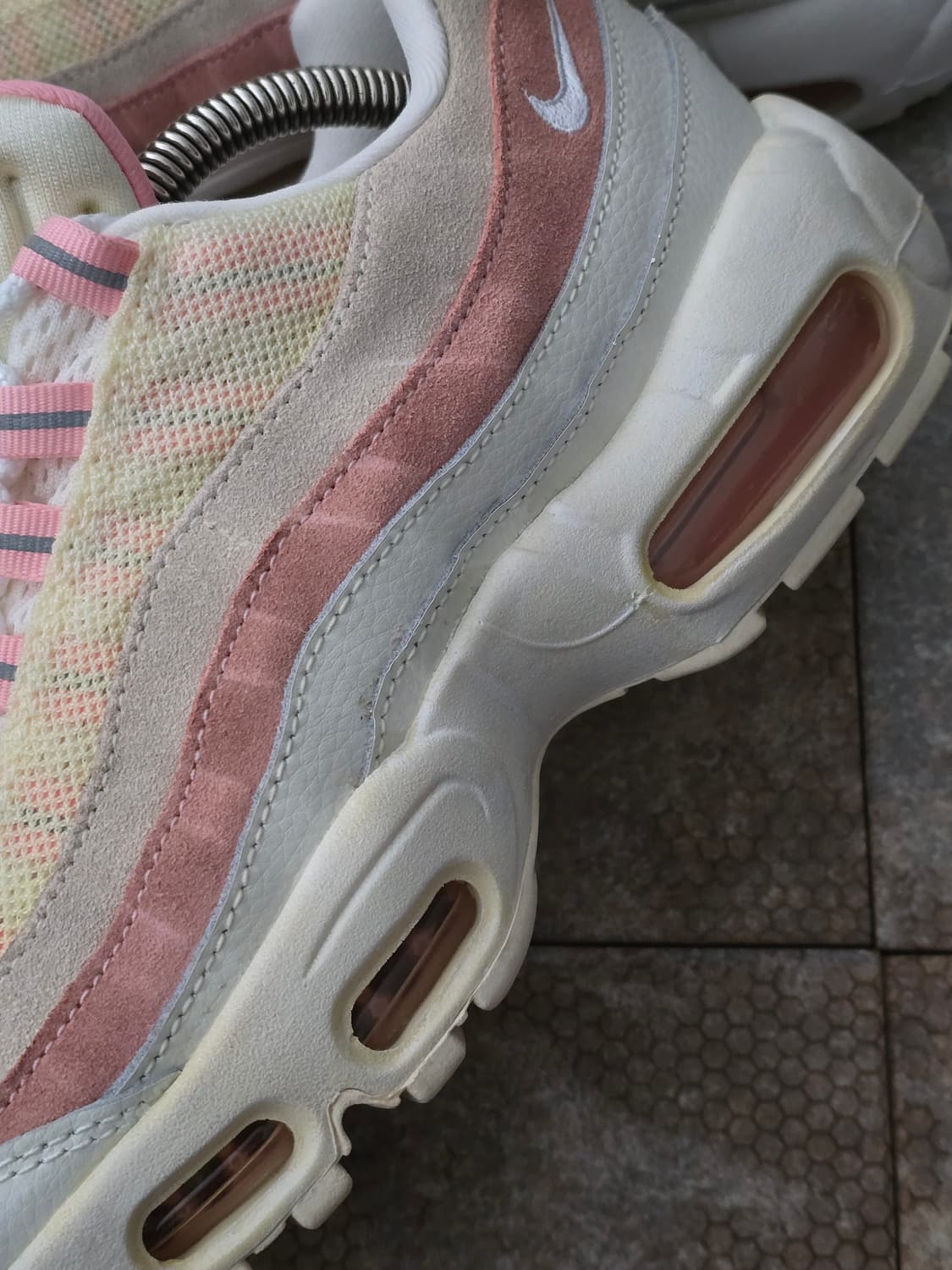 (250)나이키 에어맥스 95 블리치드 코랄  상품이미지4