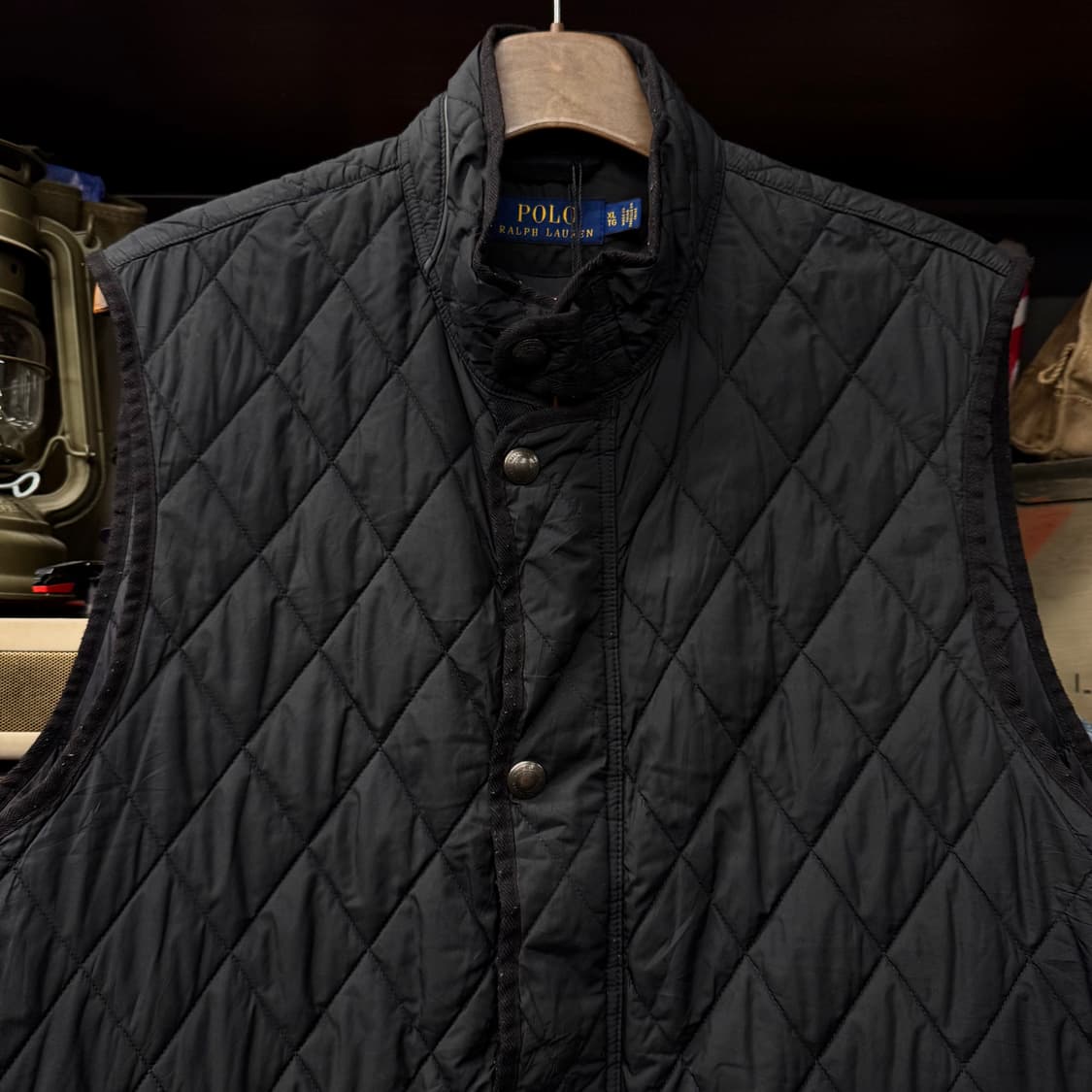 XL 폴로 랄프로렌 다이아몬드 퀼팅 퀄팅 베스트 클래식 프레피 N248 상품이미지3