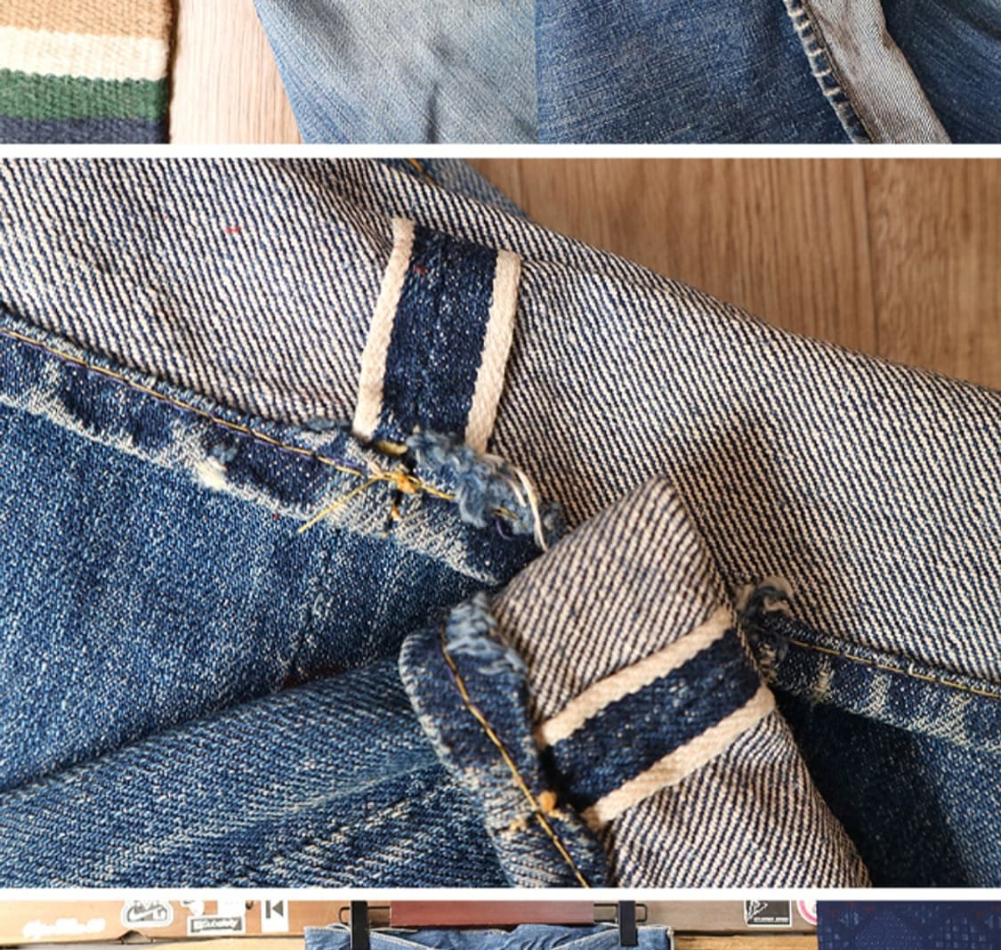 40S LEVIS 40년대 리바이스 501XX 셀비지데님
47501 리얼 상품이미지10