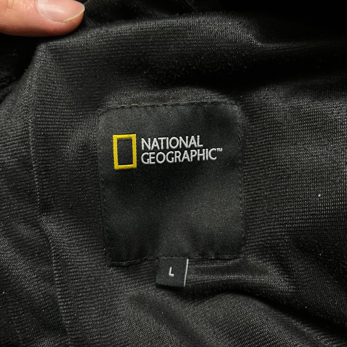 내셔널지오그래픽 포켓 플리스 후리스 집업자켓 [블랙] L/100 상품이미지5