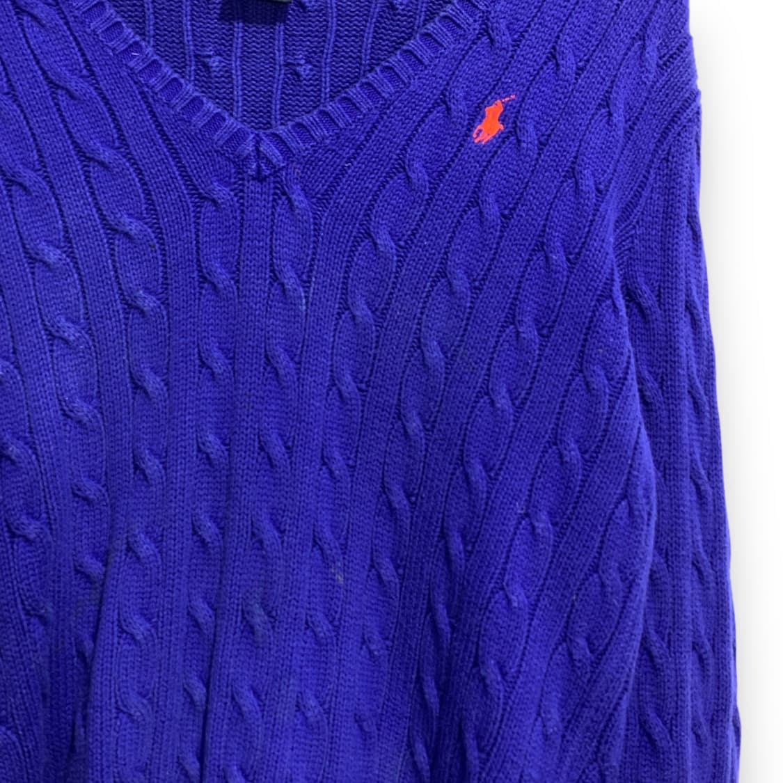 폴로 랄프로렌 꽈배기 니트 상품이미지4