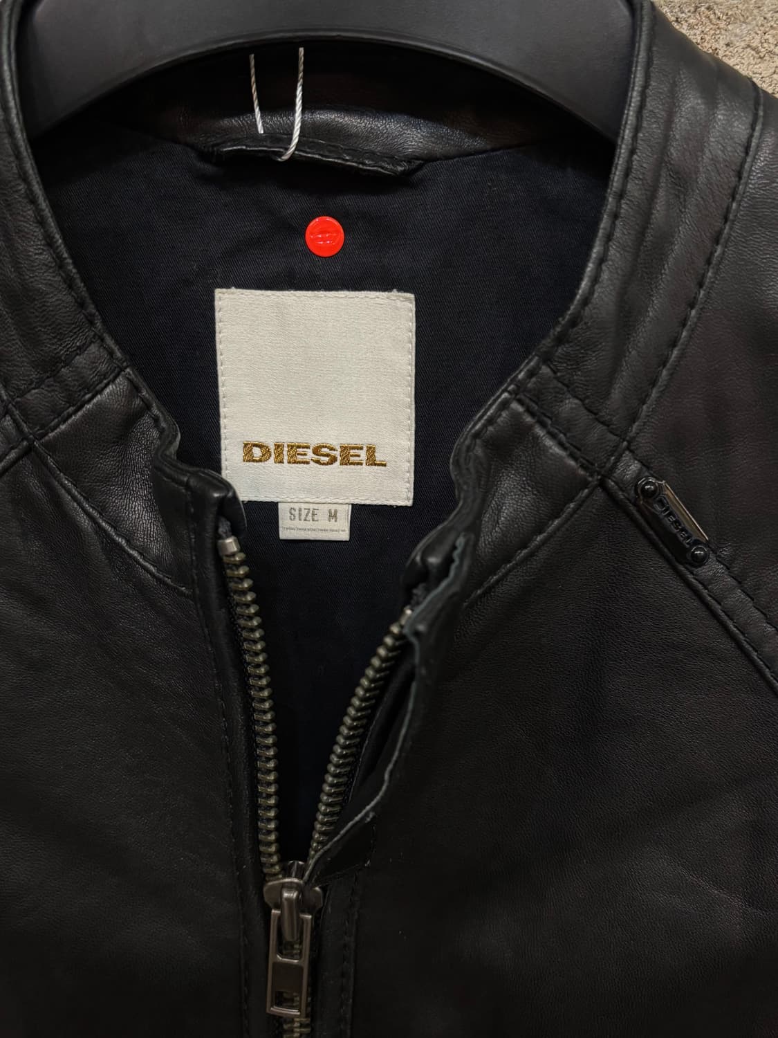 디젤 미니멀 레더 자켓 [M] Diesel Minimal Leather 상품이미지5