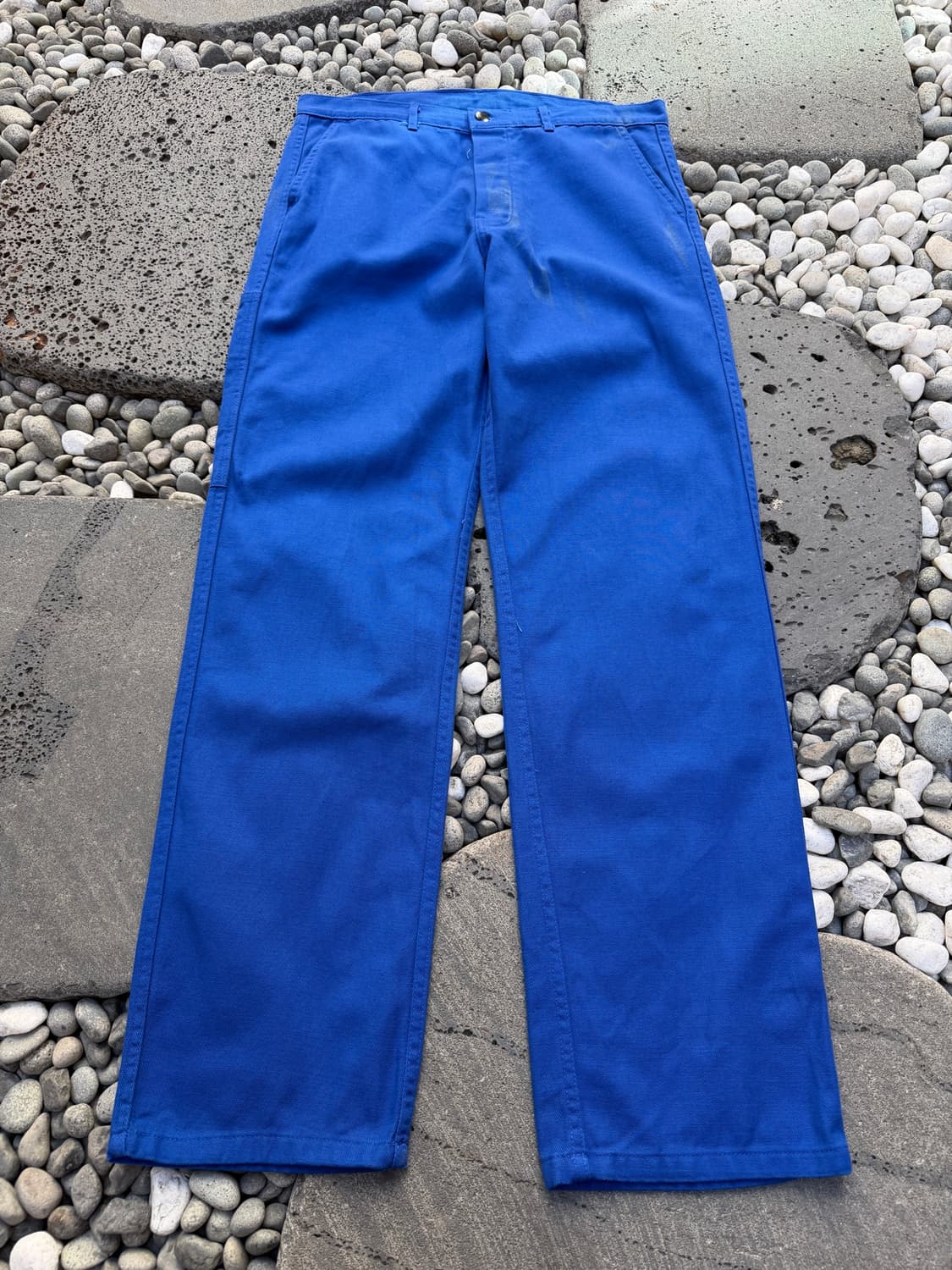 1990s CEPOVETT BUGATTI BLUE 프렌치워크팬츠 상품이미지1