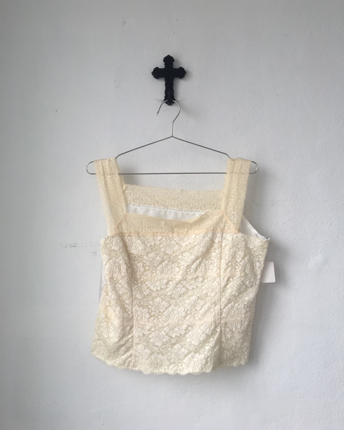 Flower pattern lace sleeveless 상품이미지2