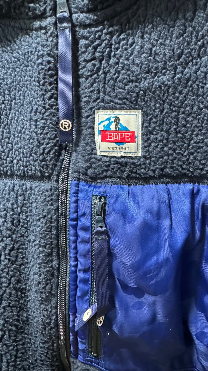 베이프 후리스 점퍼 상품이미지3