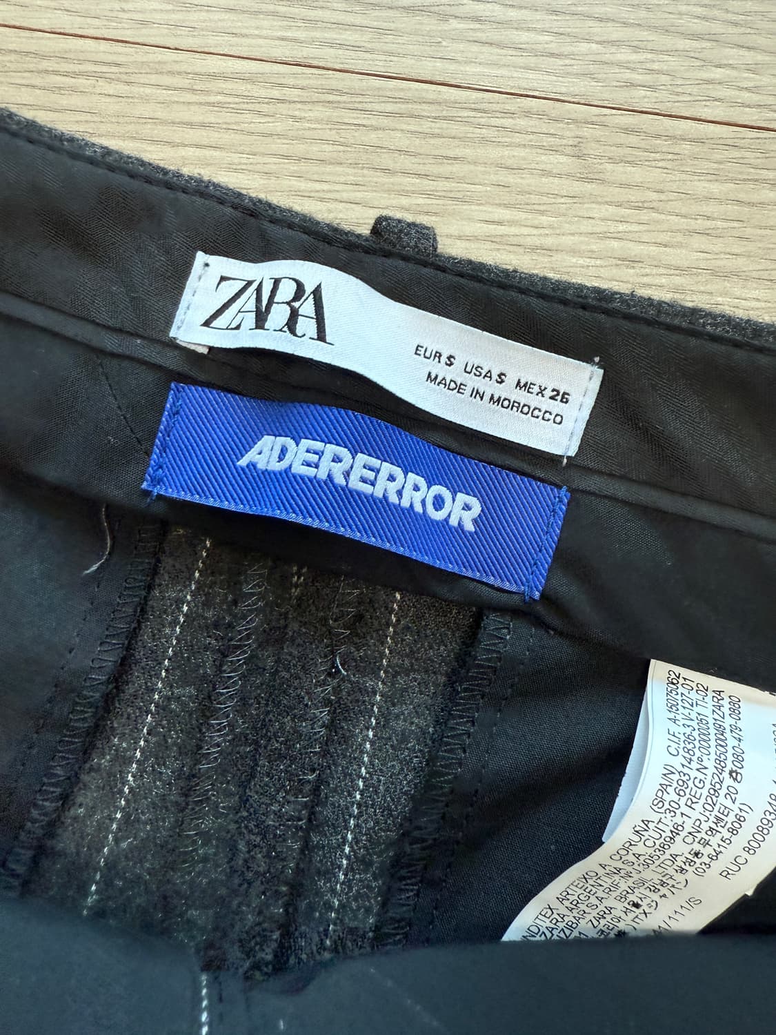 자라 X 아더에러 스트라이프 트라우저 S 상품이미지3