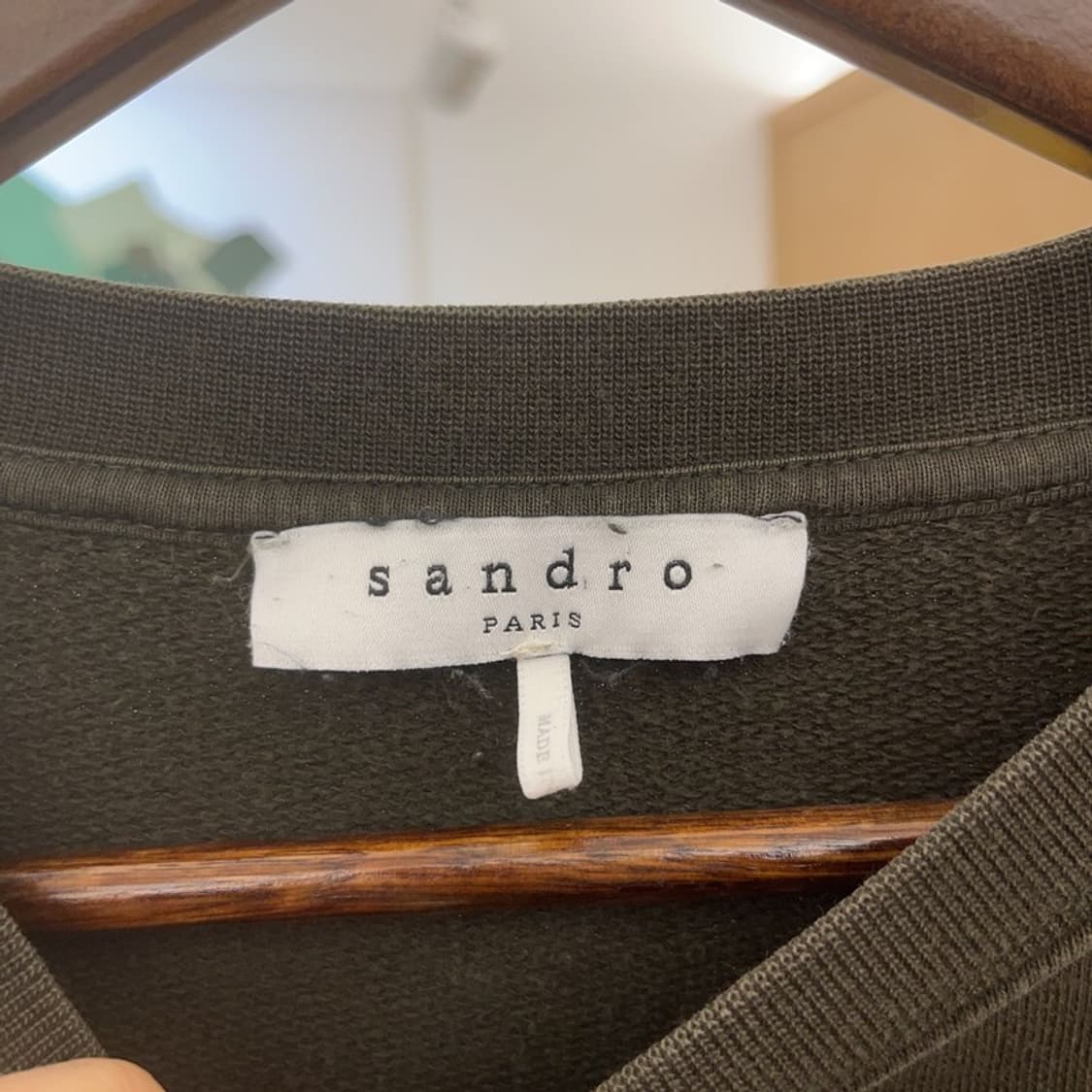 산드로 옴므 MA-1 맨투맨 스웻셔츠 95 C07322 상품이미지5