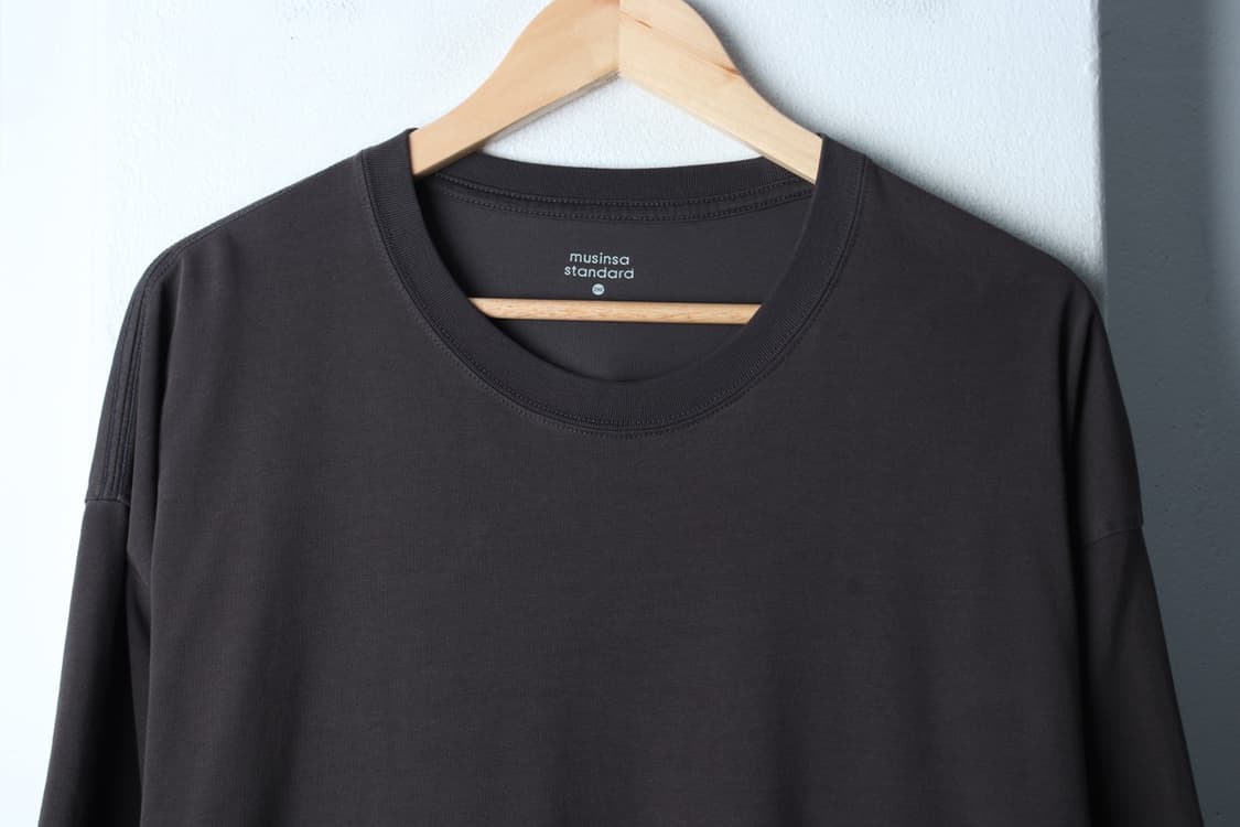 (2XL-3XL) 무신사 스탠다드 반팔 티셔츠 빅사이즈 무지-H33382 상품이미지3