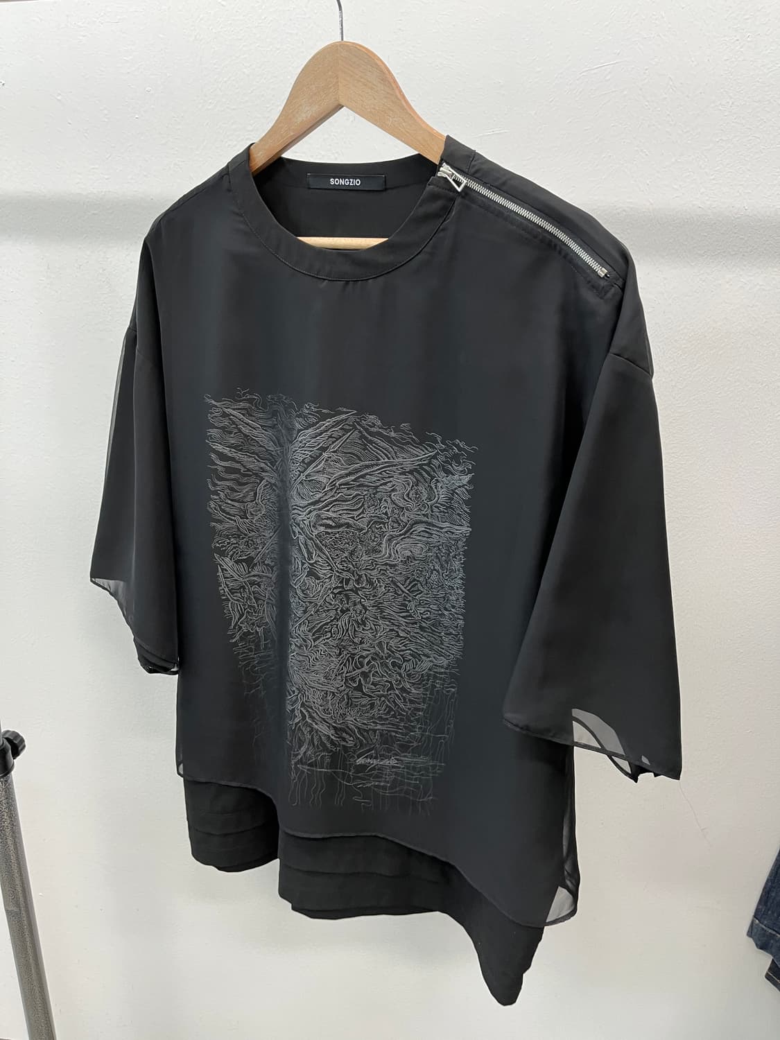 105) 송지오 컬렉션 레이어드 반팔티  상품이미지1