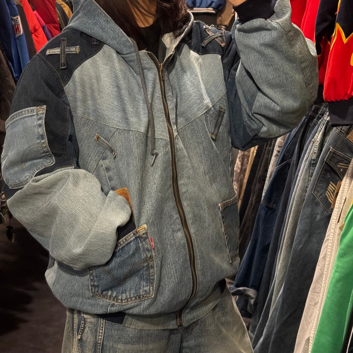 [IM] 리바이스 리메이크 후드자켓 상품이미지4