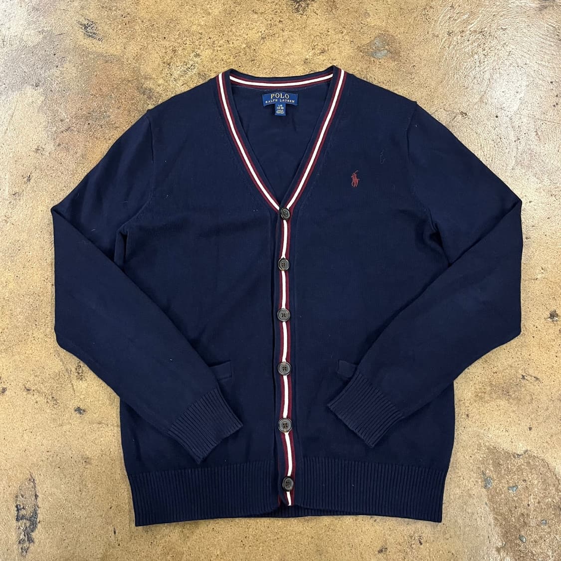 [정품/L] 폴로 랄프로렌 네이비 가디건 b10 상품이미지2