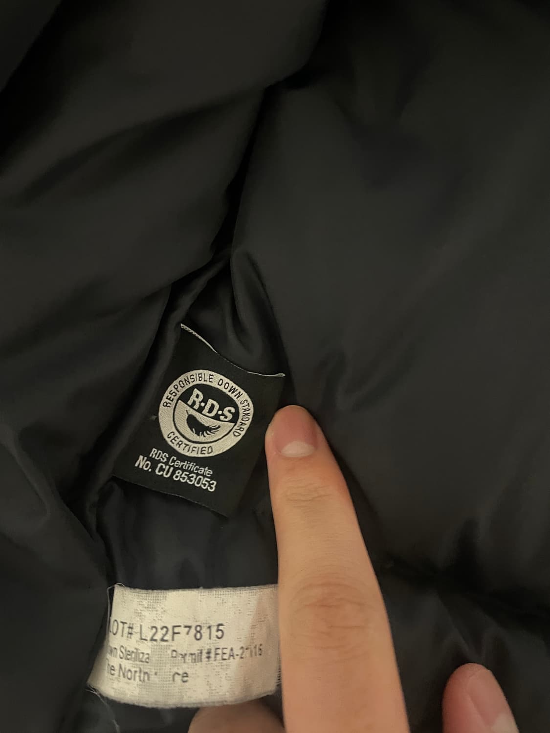 노스페이스 1996 에코 눕시 패딩 블랙M 상품이미지4