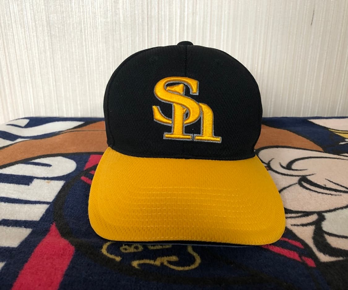 NPB 마제스틱 후쿠오카 소프트뱅크호크스 게임모자/캡 F (57-61) 상품이미지4