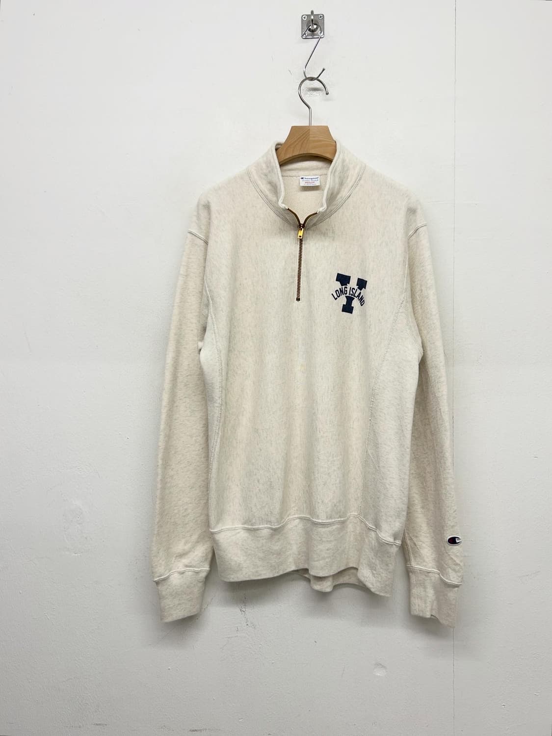 챔피온 리버스위브 롱아일랜드 하프집업 맨투맨 상품이미지2