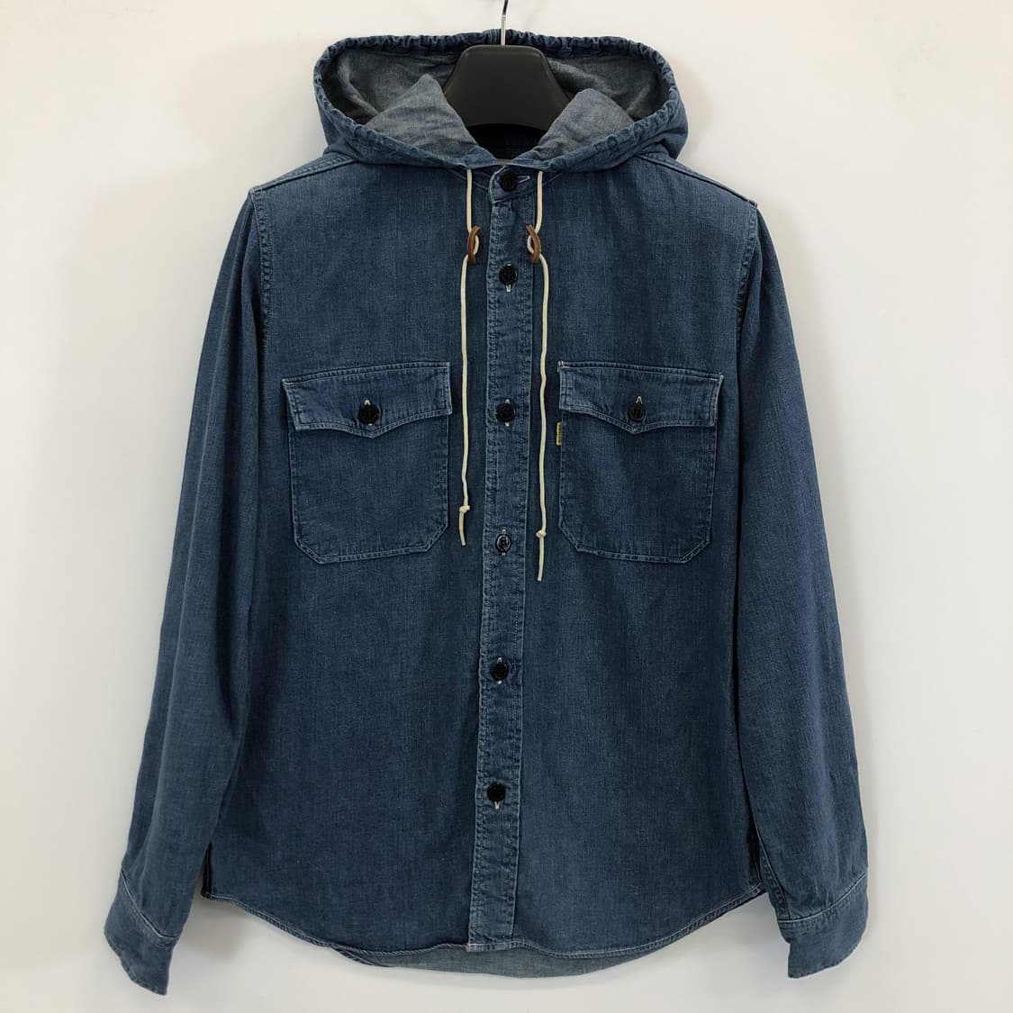 오어슬로우 후드 데님셔츠 2 상품이미지1